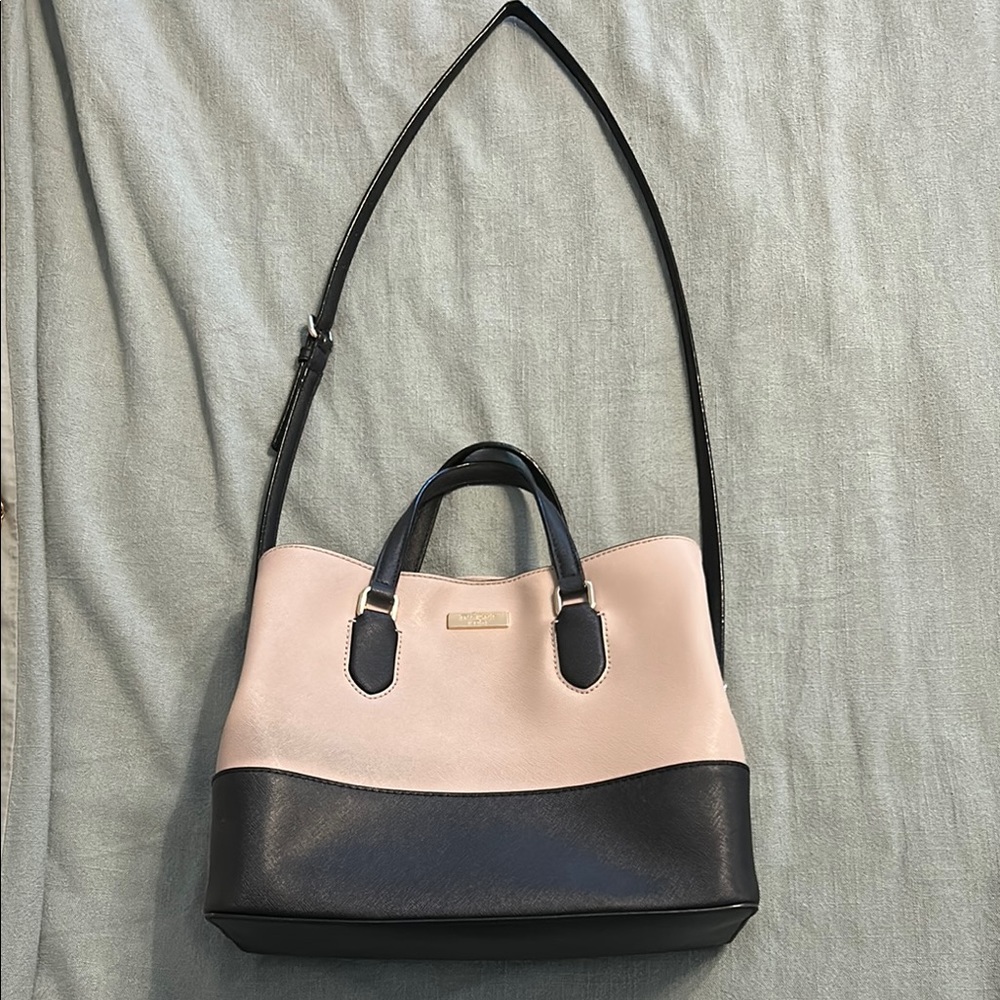 Kate Spade Two-Tone Black and Cream Handbag